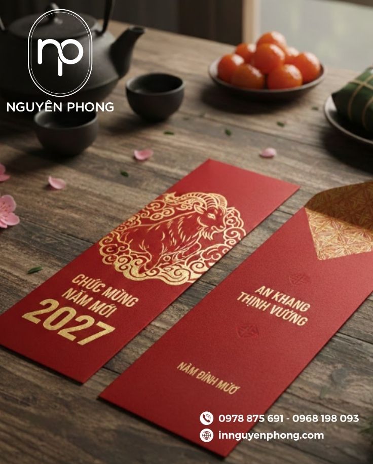 In bao lì xì chuyên nghiệp gí rẻ 